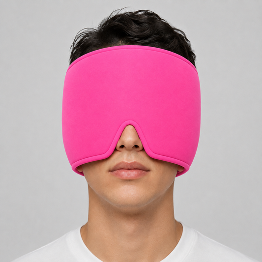 Migracalm - Modelo con gorro rosa