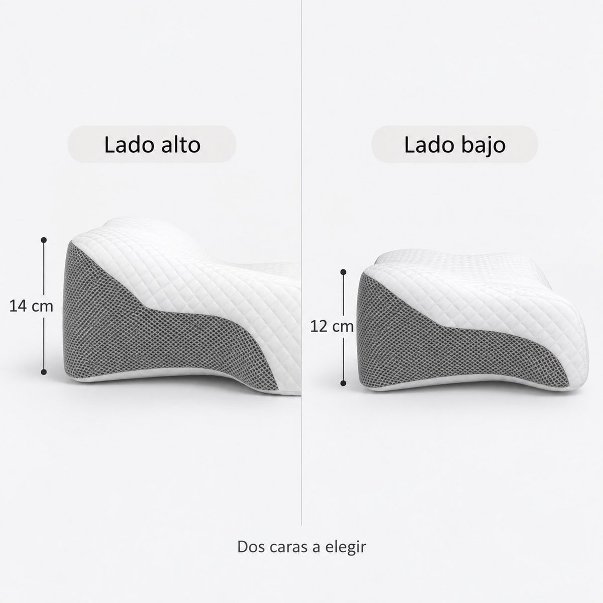 Comparativa de almohada ergonómica bicara