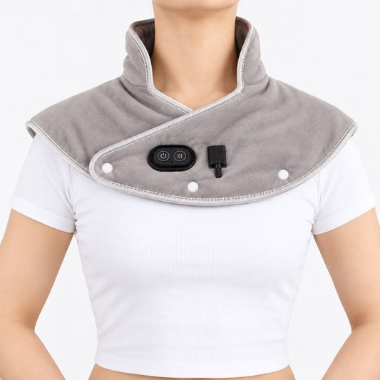 Faja térmica gris con controles visibles