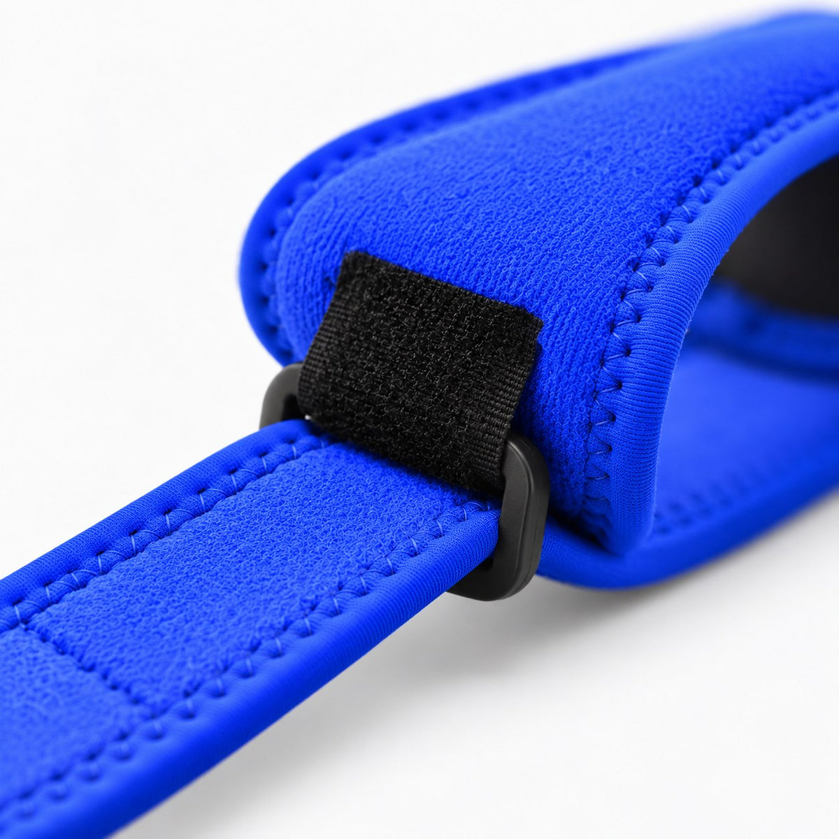 Correa azul acolchada con velcro