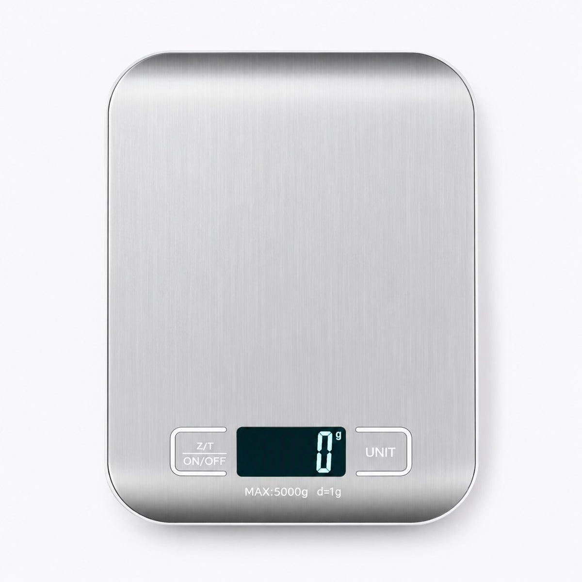 Báscula digital de cocina de acero inoxidable