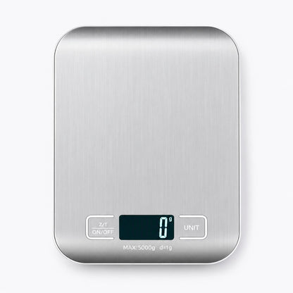 Báscula digital de cocina de acero inoxidable