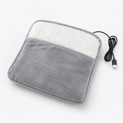 Almohadilla térmica de felpa con cable USB