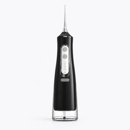 Irrigador Bucal Negro de Diseño Elegante
