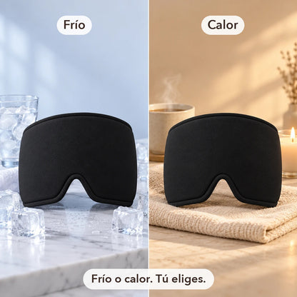 Frío o calor, tú eliges: el gorro de gel se enfría con hielo o se calienta con calor suave
