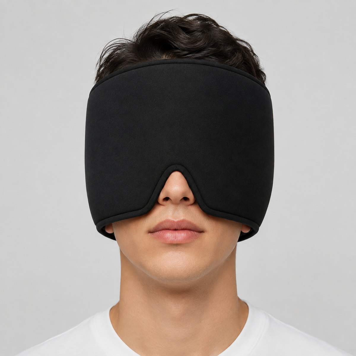 Migracalm - Modelo con gorro negro