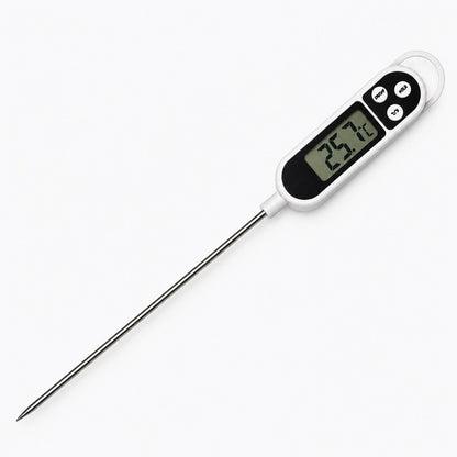 Termómetro digital de cocina blanco