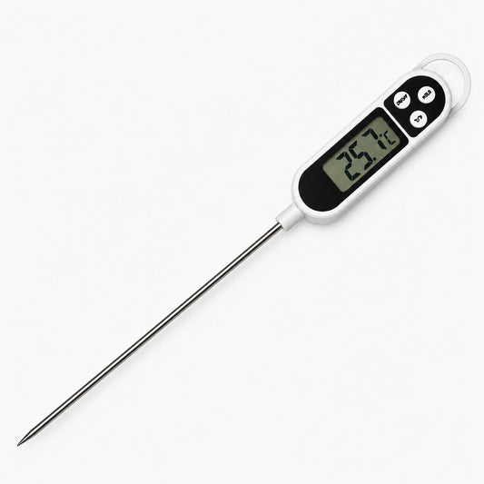 Termómetro digital de cocina blanco