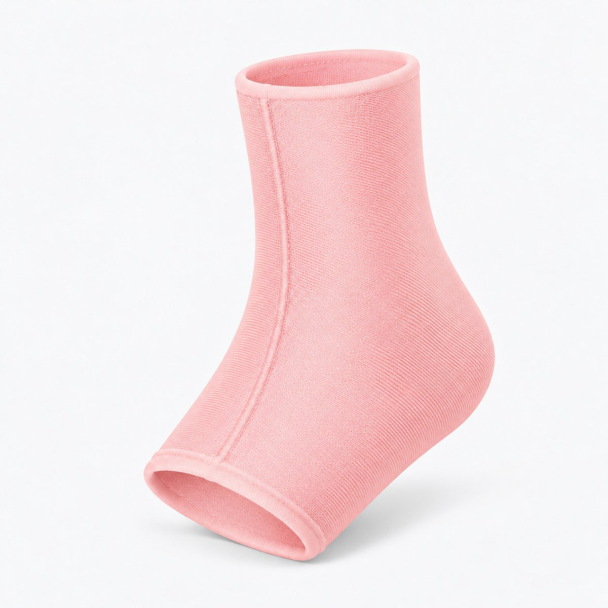 Tobillera rosa pastel de tejido elástico